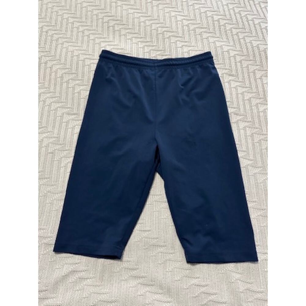 Coolibar navy athletic bike liner shorts size S
